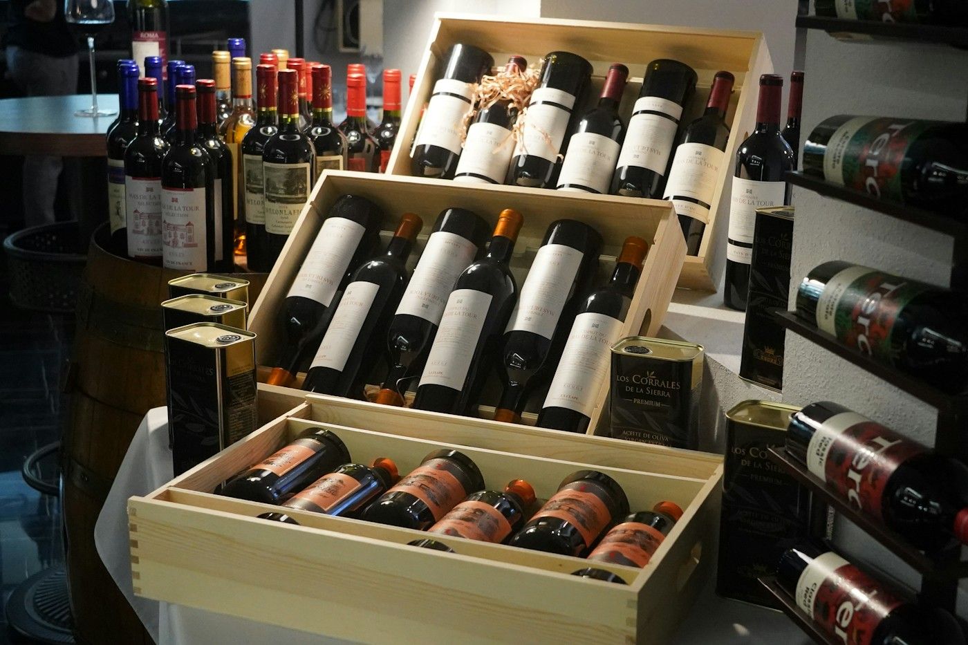 Buy by the case, sell by the bottle.